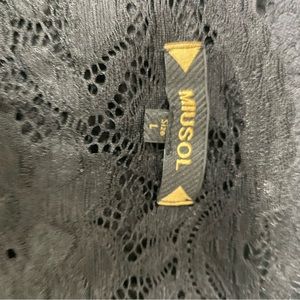 Miusol black beautiful dress size L